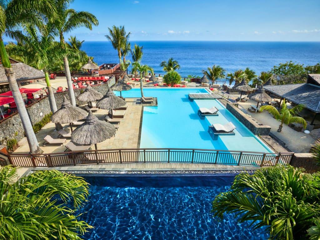 PalmHotelSpa Vue piscines